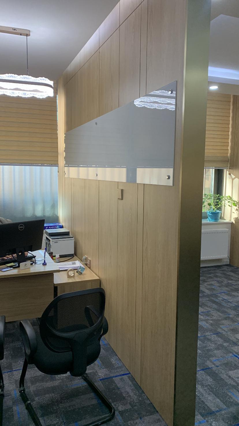 Corridor and living space planning render